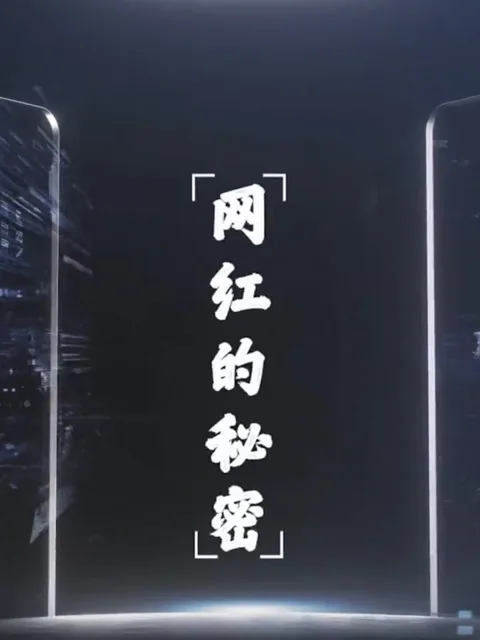 网红的秘密