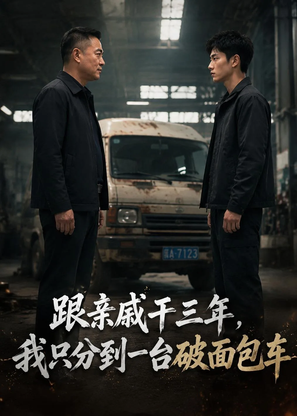 跟亲戚干三年，我只分到一台破面包车