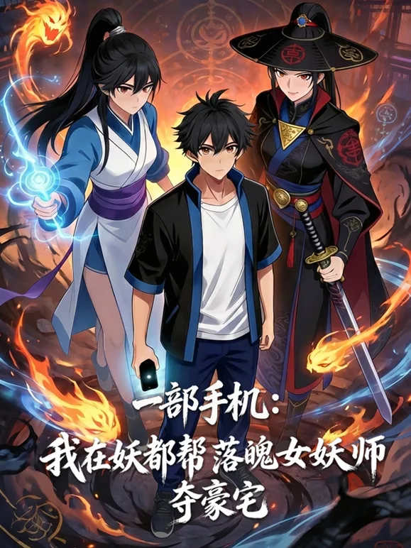 一部手机:我在妖都帮落魄女妖师夺豪宅动态漫画